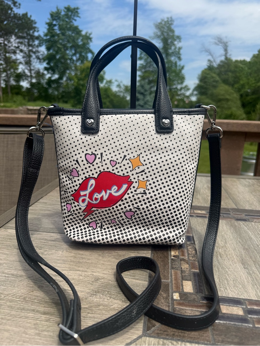 NWOT Brighton Pop Star Crossbody Tote - Picture 2 of 8